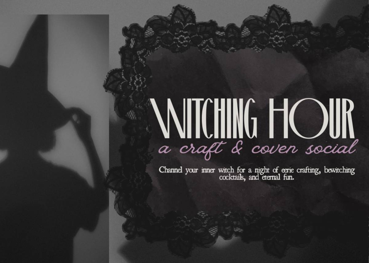 Witching Hour: A Craft & Coven Social