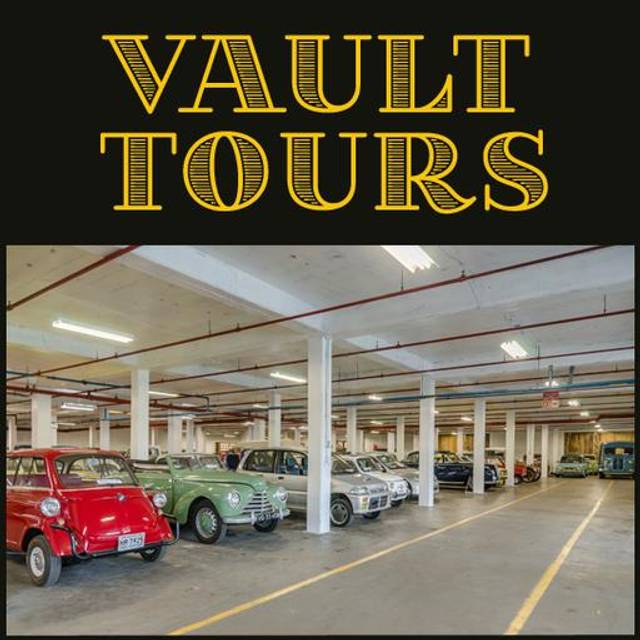 Sunday Vault Tour - 2:30 pm