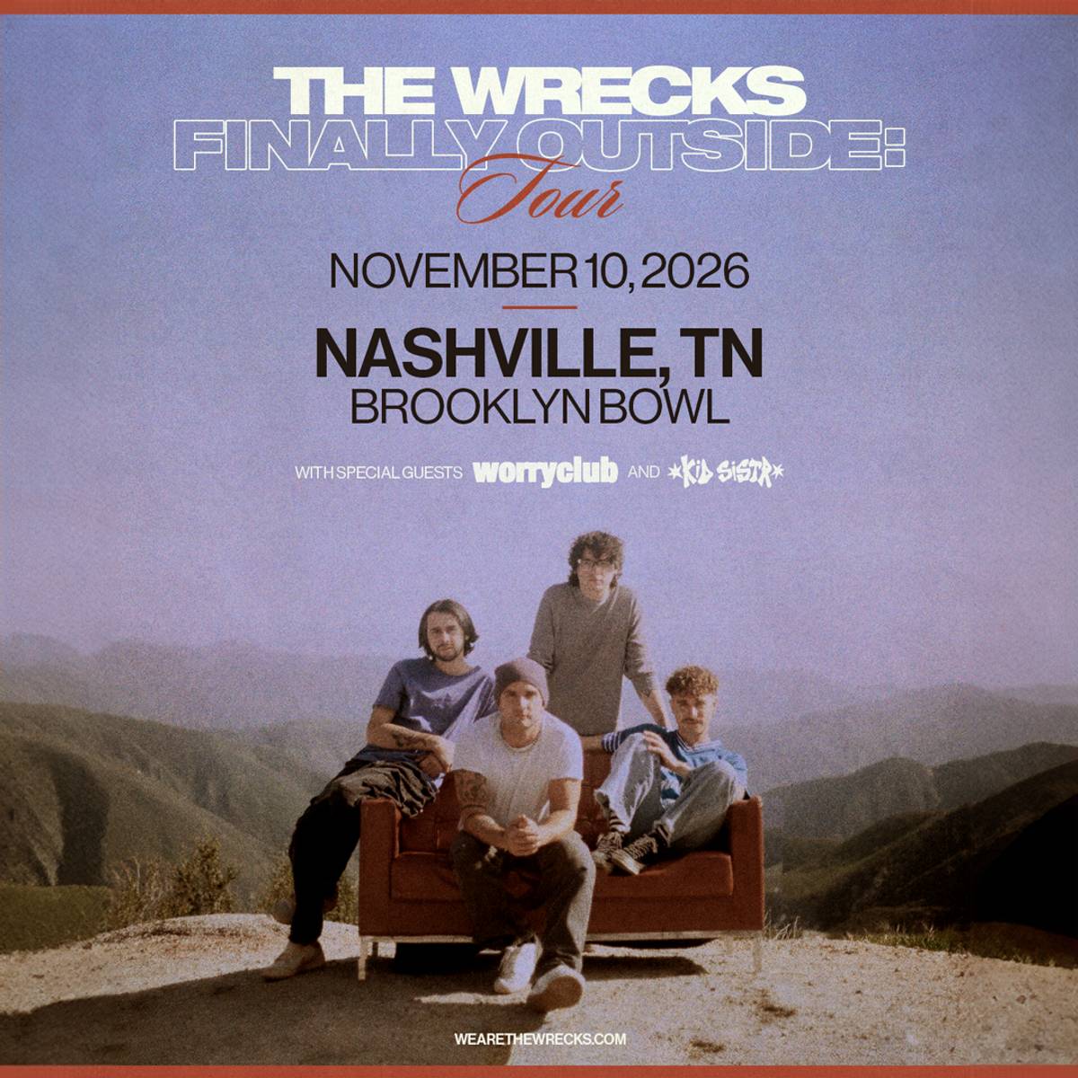 THE WRECKS - FINALLY : OUTSIDE TOUR