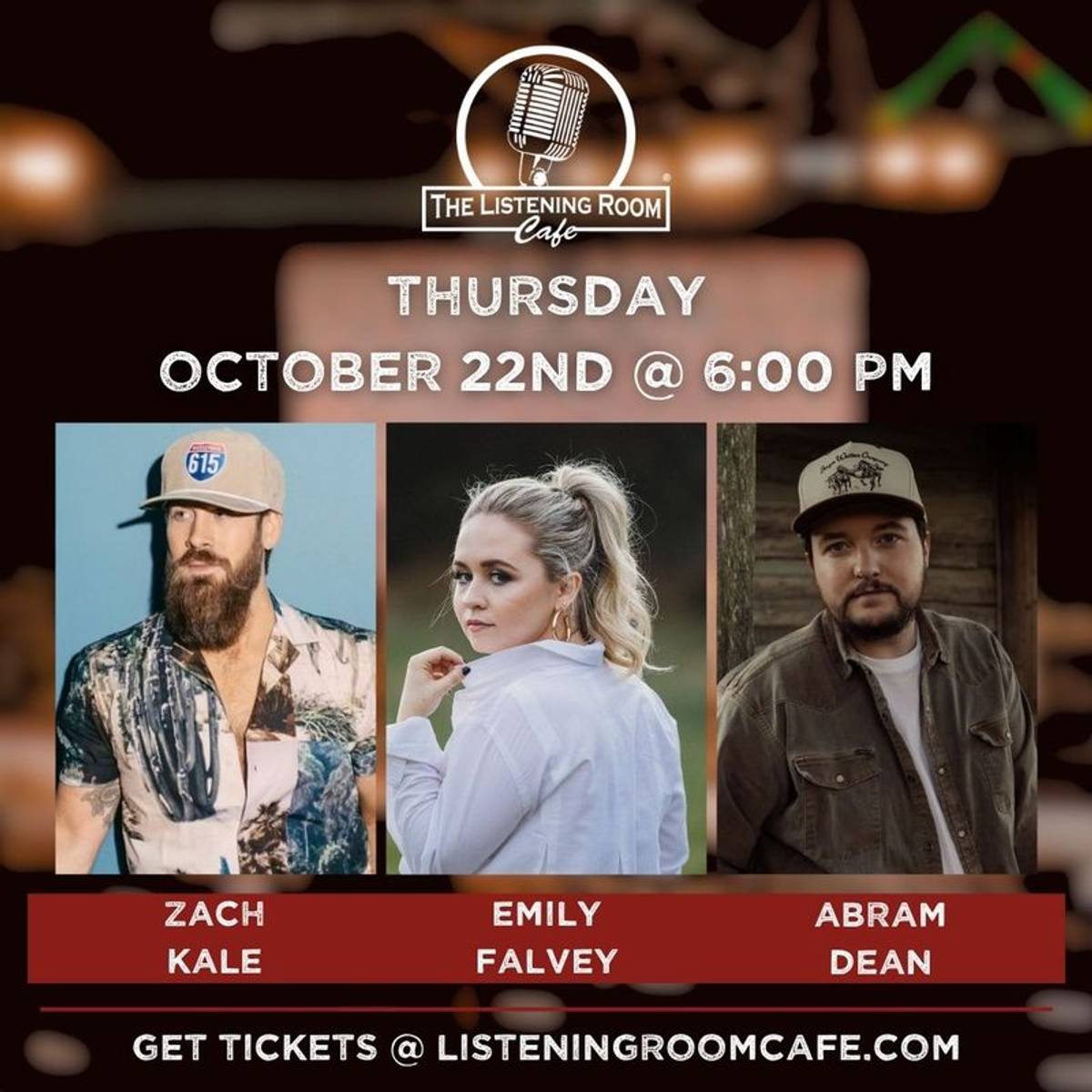 ZACH KALE, EMILY FALVEY, & ABRAM DEAN