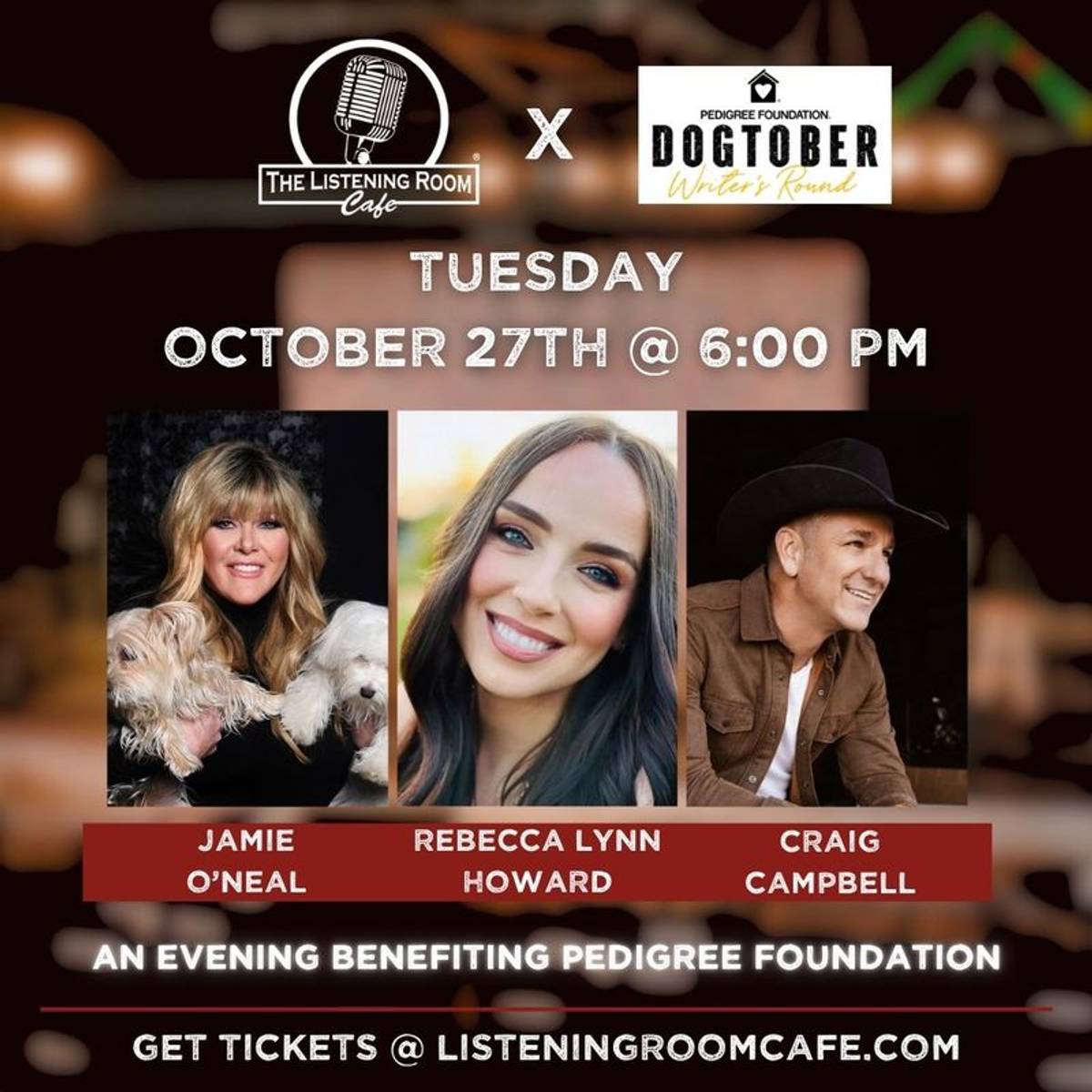 JAMIE O'NEAL, REBECCA LYNN HOWARD, & CRAIG CAMPBELL