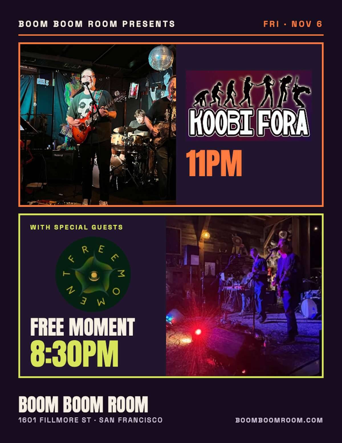 KOOBI FORA w/ FREE MOMENT