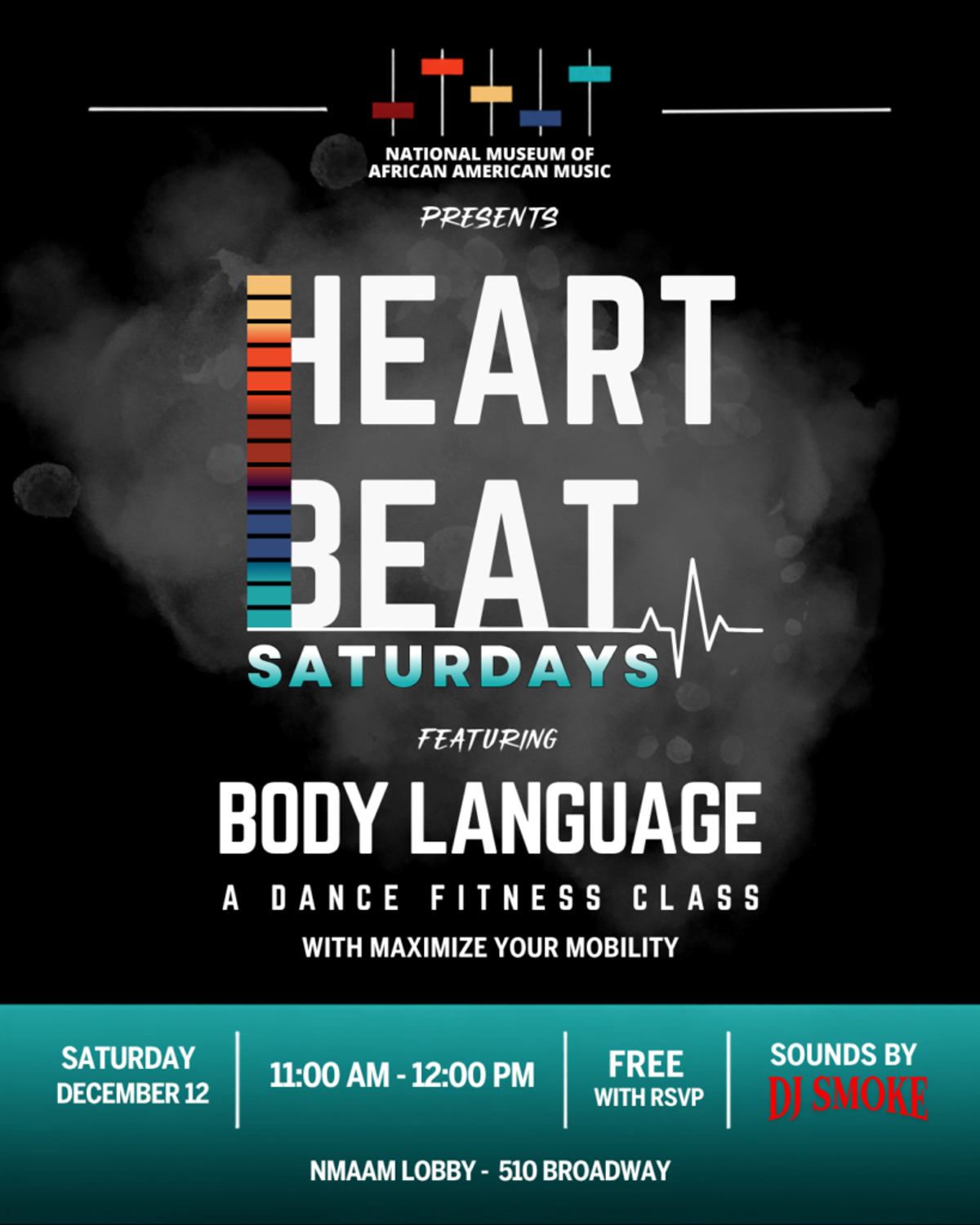 HEARTBEAT SATURDAY PRESENTS BODY LANGUAGE | A DANCE FITNESS CLASS