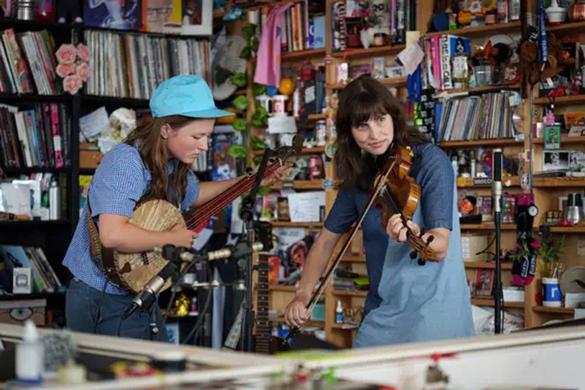 Nora Brown with Stephanie Coleman