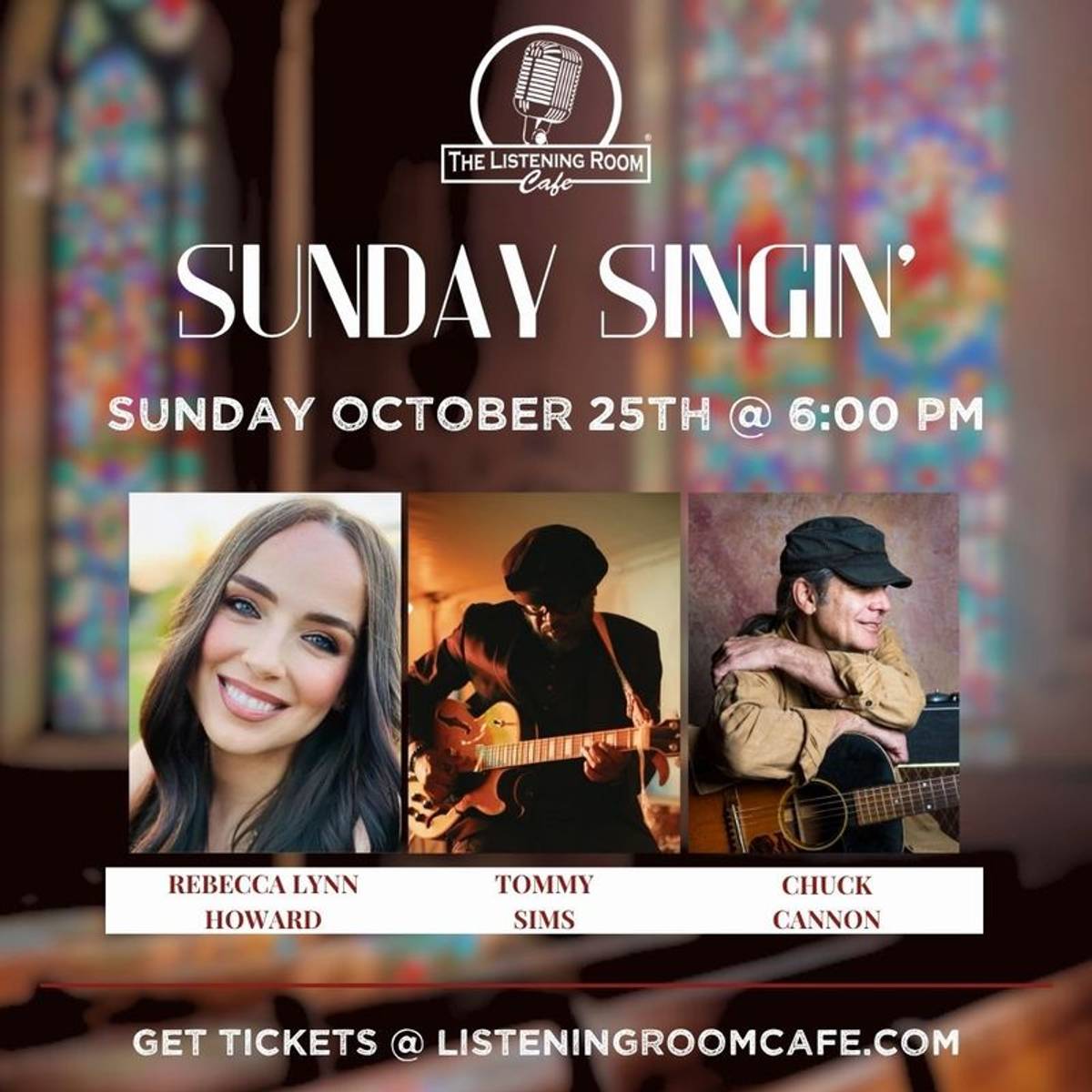 SUNDAY SINGIN' FEATURING REBECCA LYNN HOWARD, TOMMY SIMS, & CHUCK CANNON