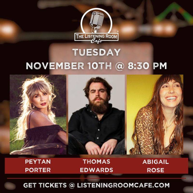PEYTAN PORTER, THOMAS EDWARDS, & ABIGAIL ROSE