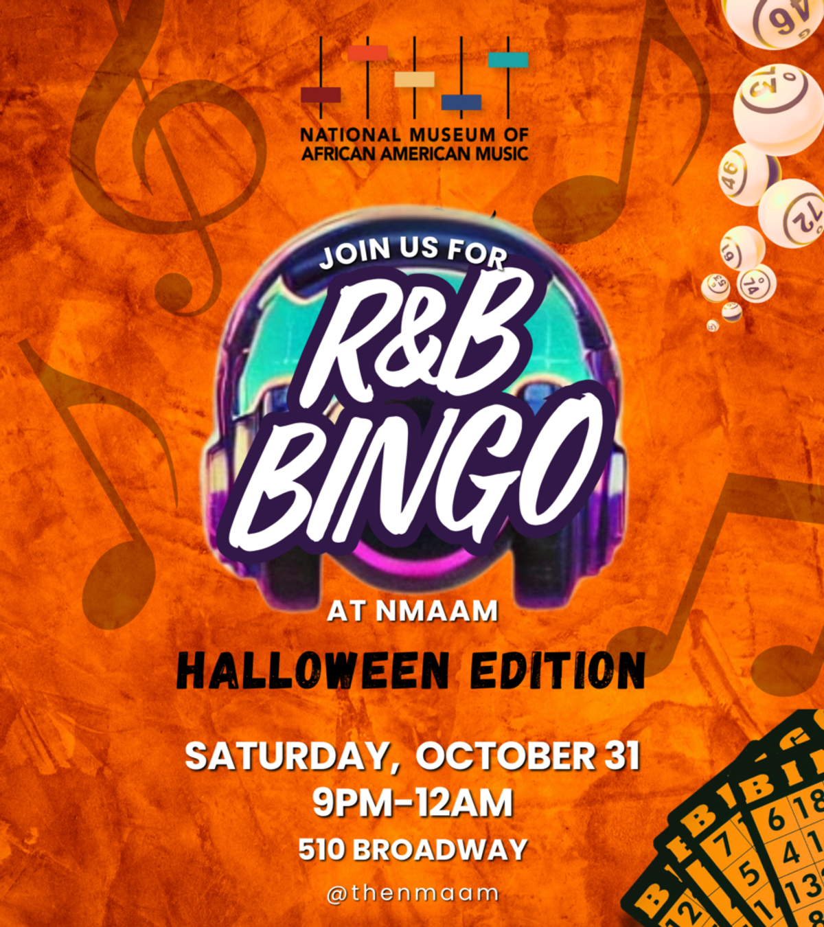 R&B Bingo: Halloween Edition