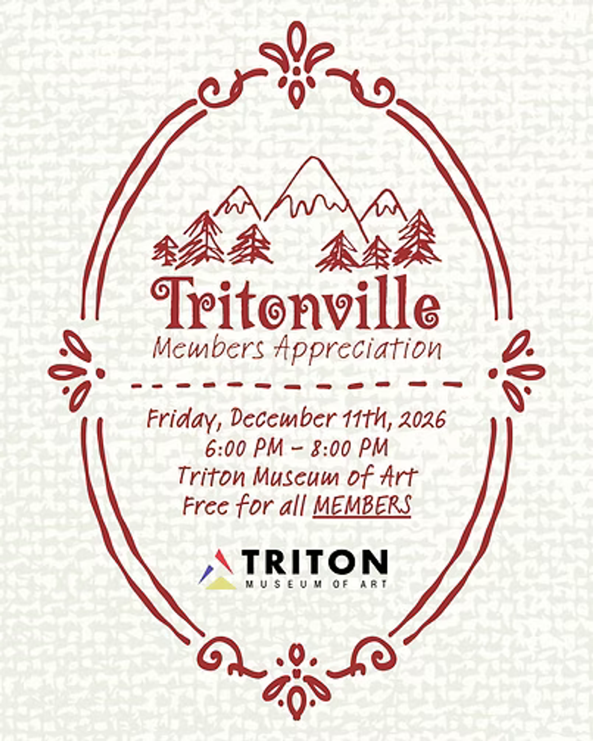 Tritonville: Members Appreciation Event