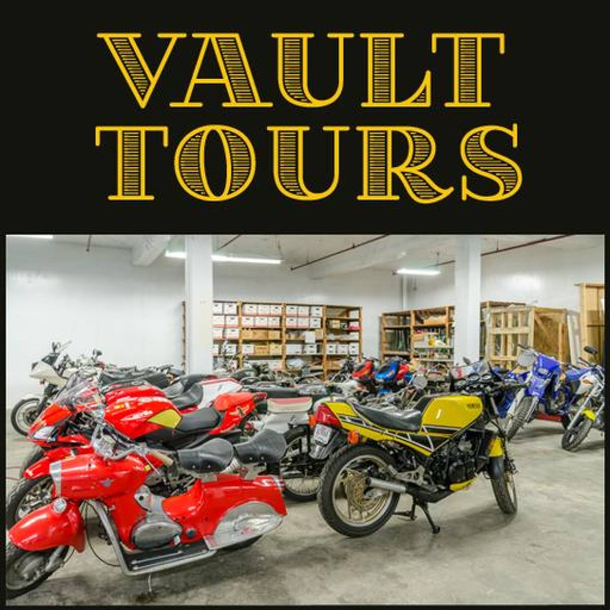 Sunday Vault Tour - 11:30 am