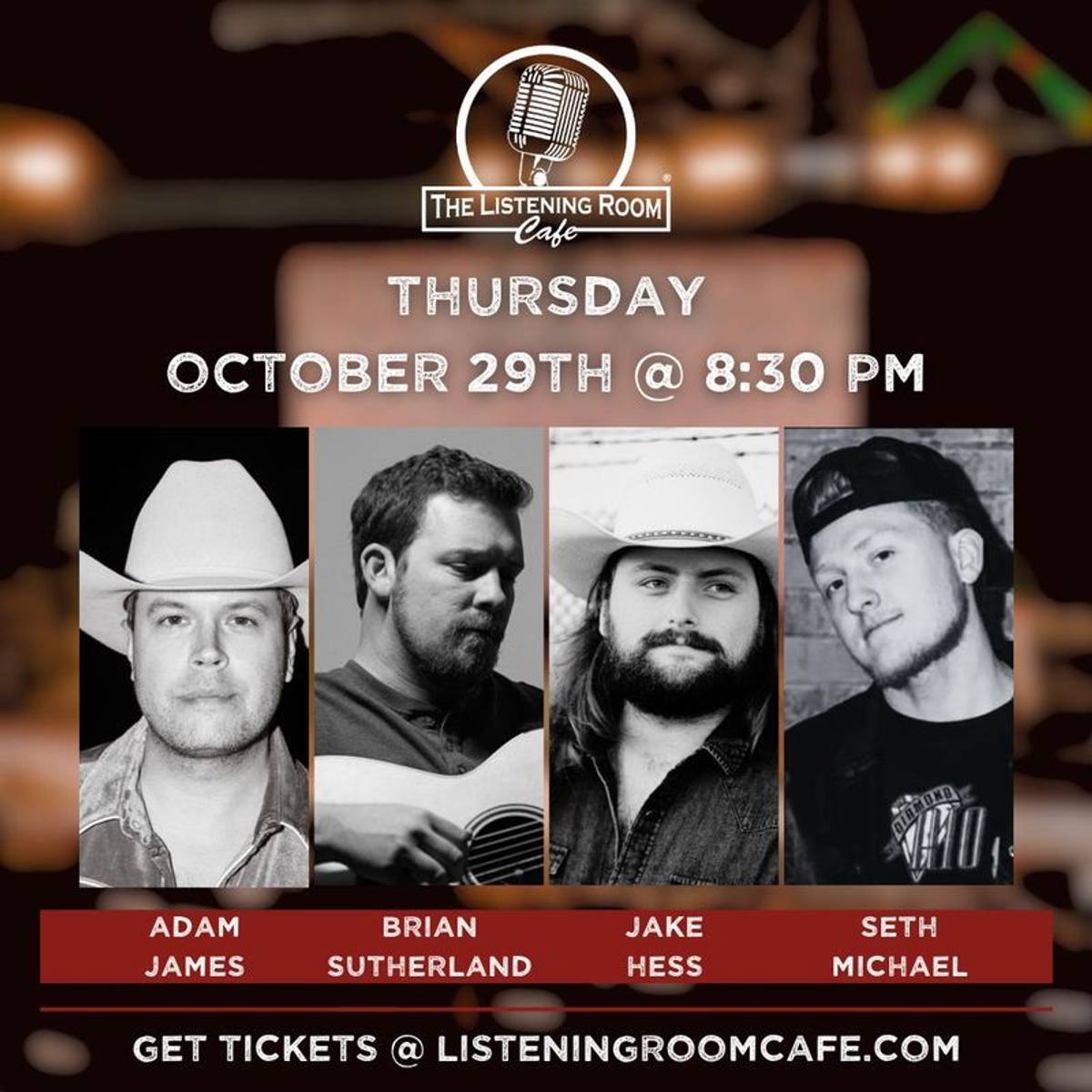 ADAM JAMES, BRIAN SUTHERLAND, JAKE HESS & SETH MICHAEL