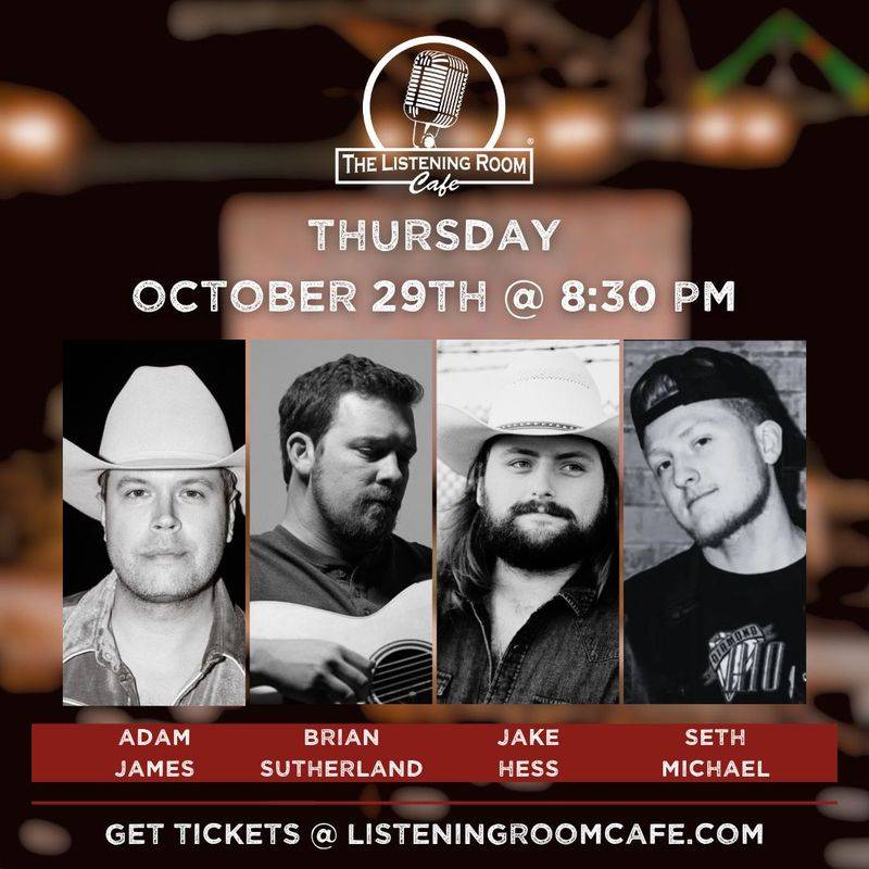 ADAM JAMES, BRIAN SUTHERLAND, JAKE HESS & SETH MICHAEL