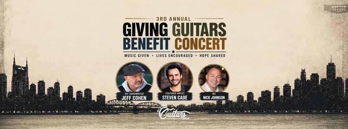 3rd Annual Giving Guitars Benefit Concert
