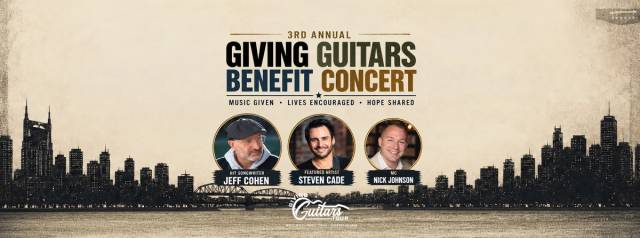 3rd Annual Giving Guitars Benefit Concert