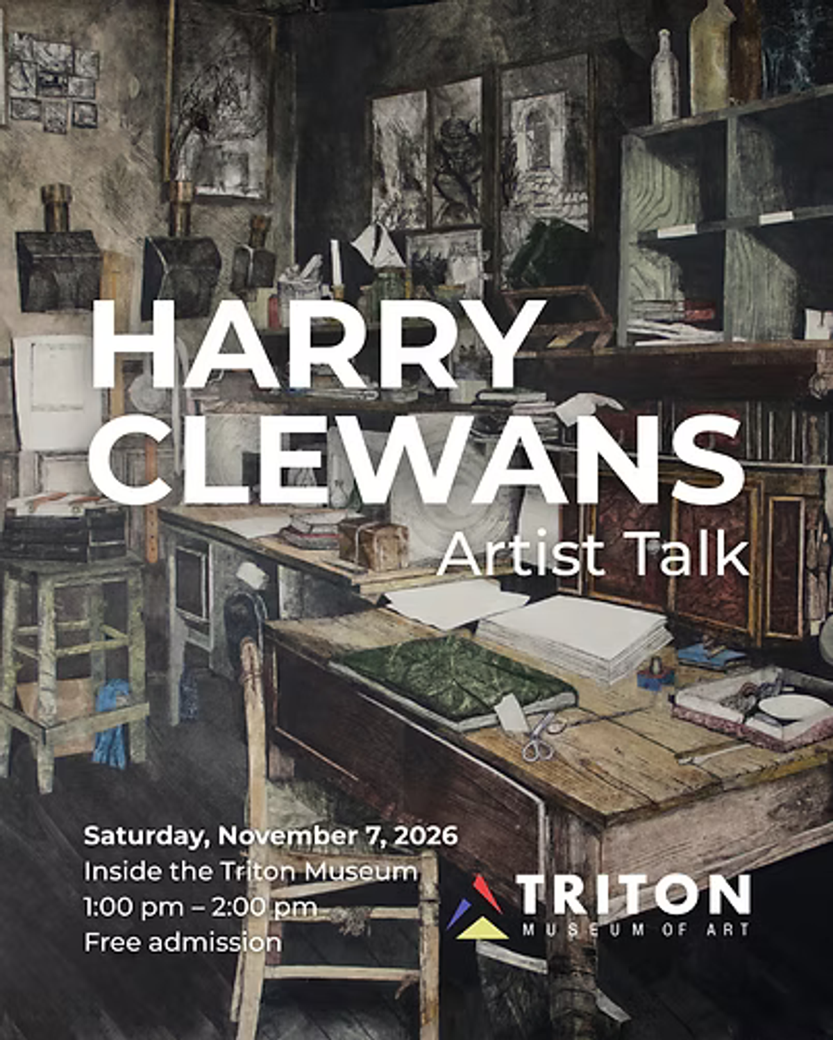 Harry Clewans Artist Talk