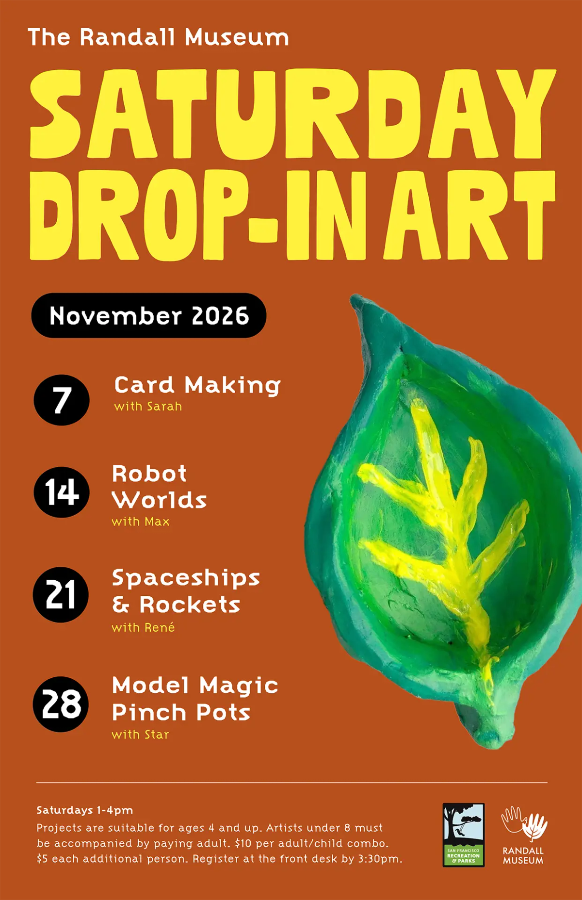 Afternoon Art for November 2026