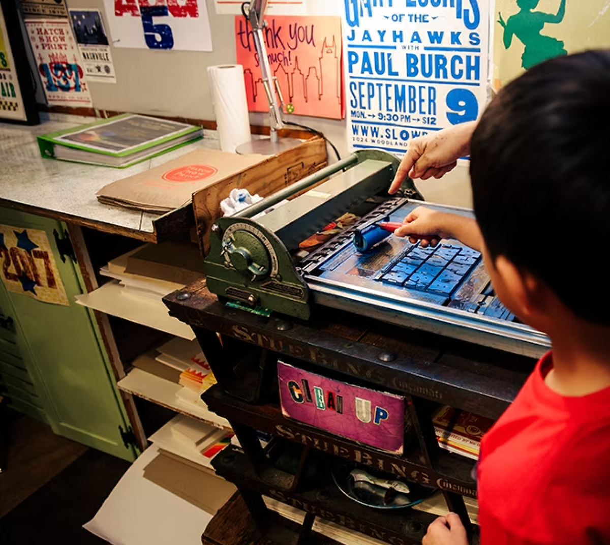 FAMILY PROGRAM: MAKE A POSTCARD WITH HATCH SHOW PRINT