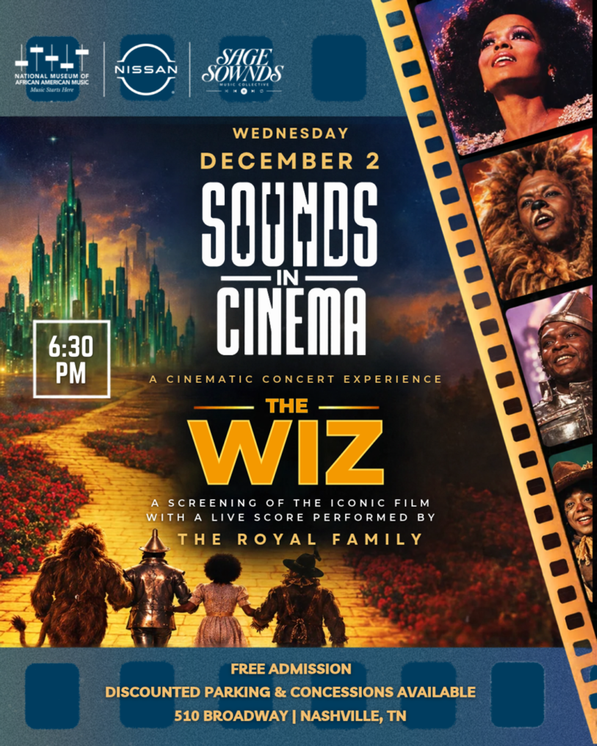 Sounds In Cinema Presents The Wiz | A Live Cinematic Concert Experience