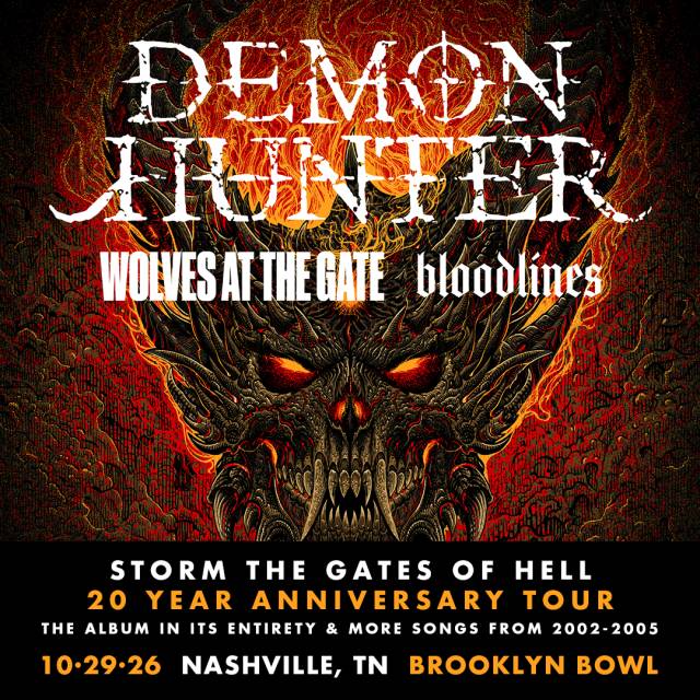 DEMON HUNTER - STORM THE GATES OF HELL 20TH ANNIVERSARY TOUR