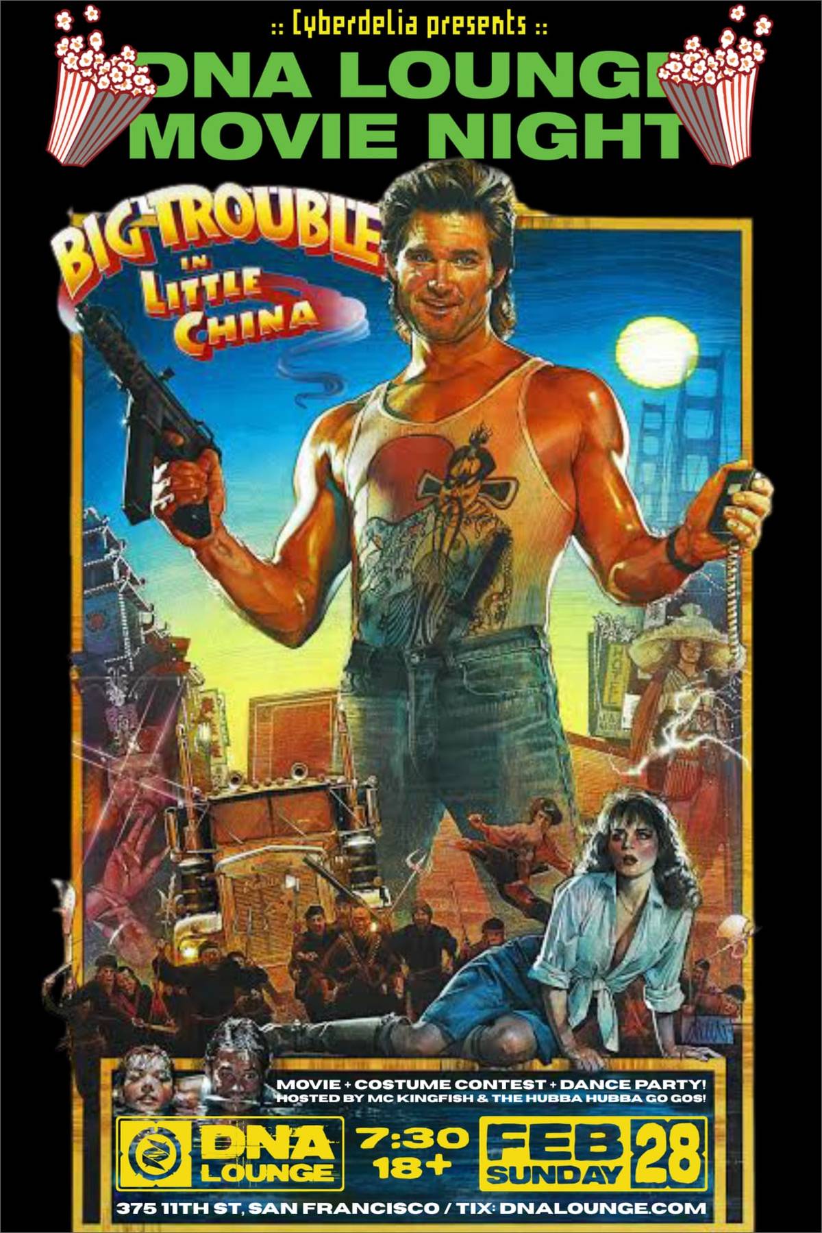 Big Trouble in Little China: Movie Screening + Dance Party