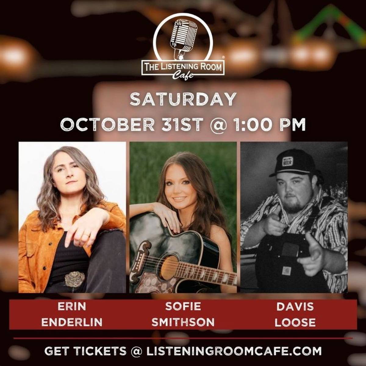 ERIN ENDERLIN, SOFIE SMITHSON, & DAVIS LOOSE