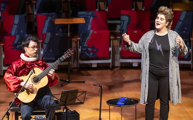 Ema Nikolovska, mezzo-soprano; Sean Shibe, guitar: Orlando Variations