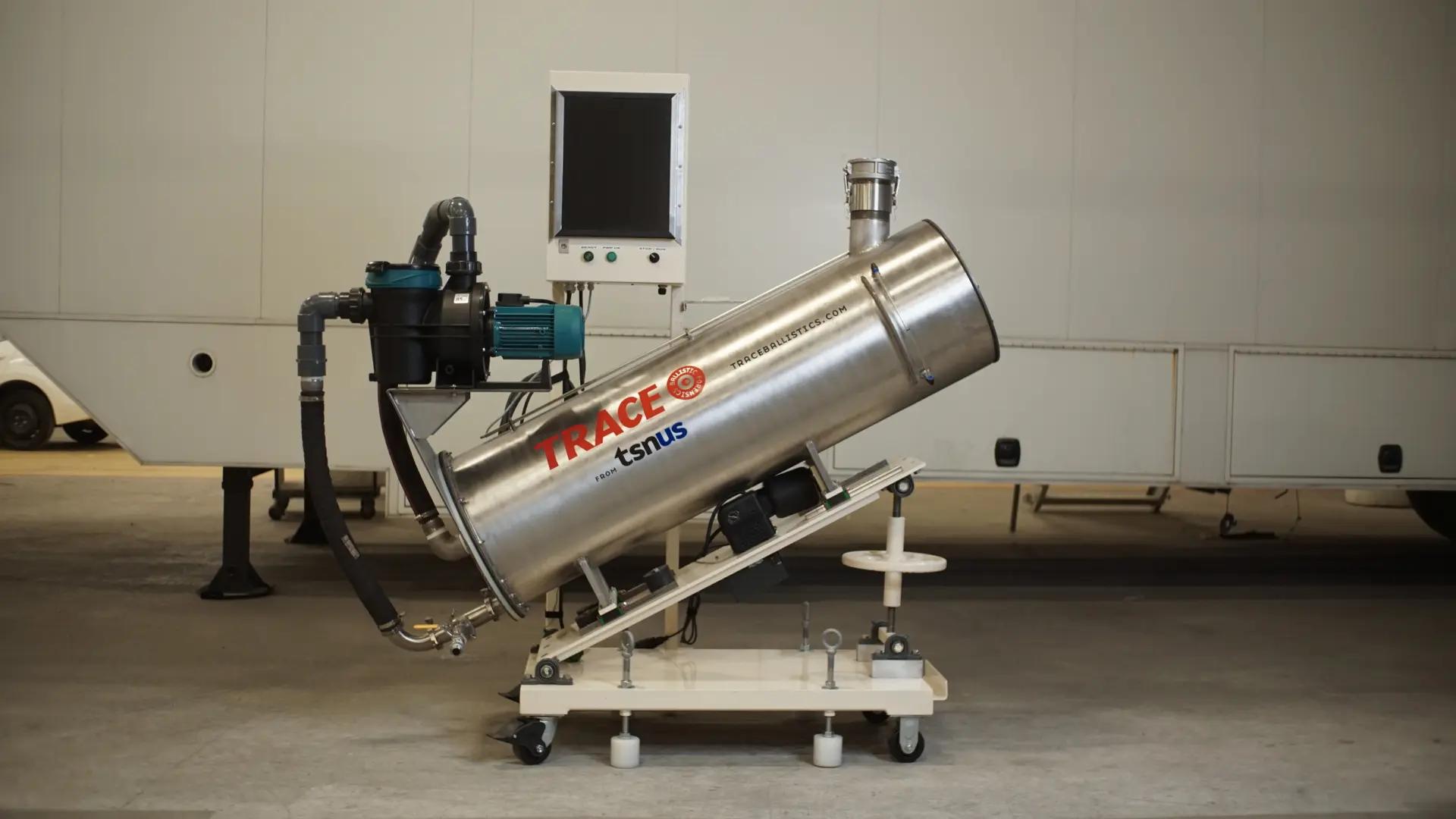 TRACE Bullet Recovery Chamber