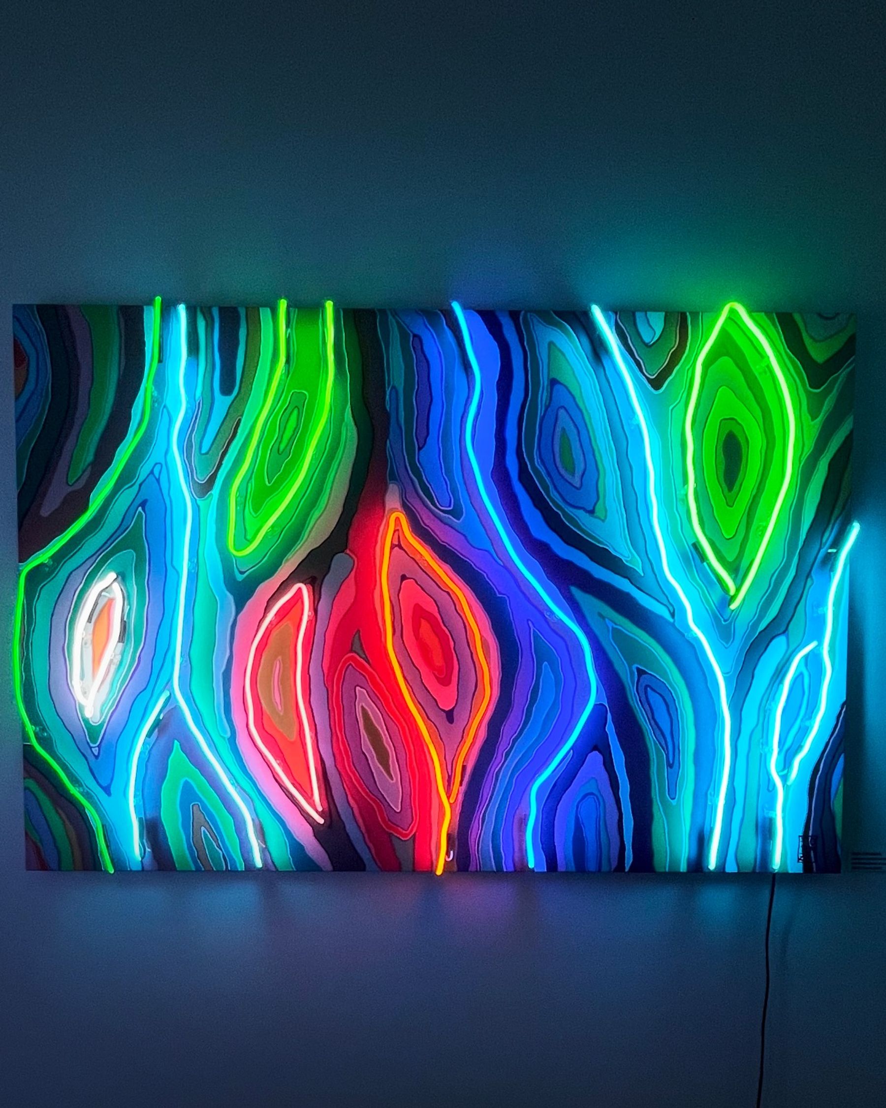 Neon Explosion - Silvia Fiorenza — Mostre Kromos Design