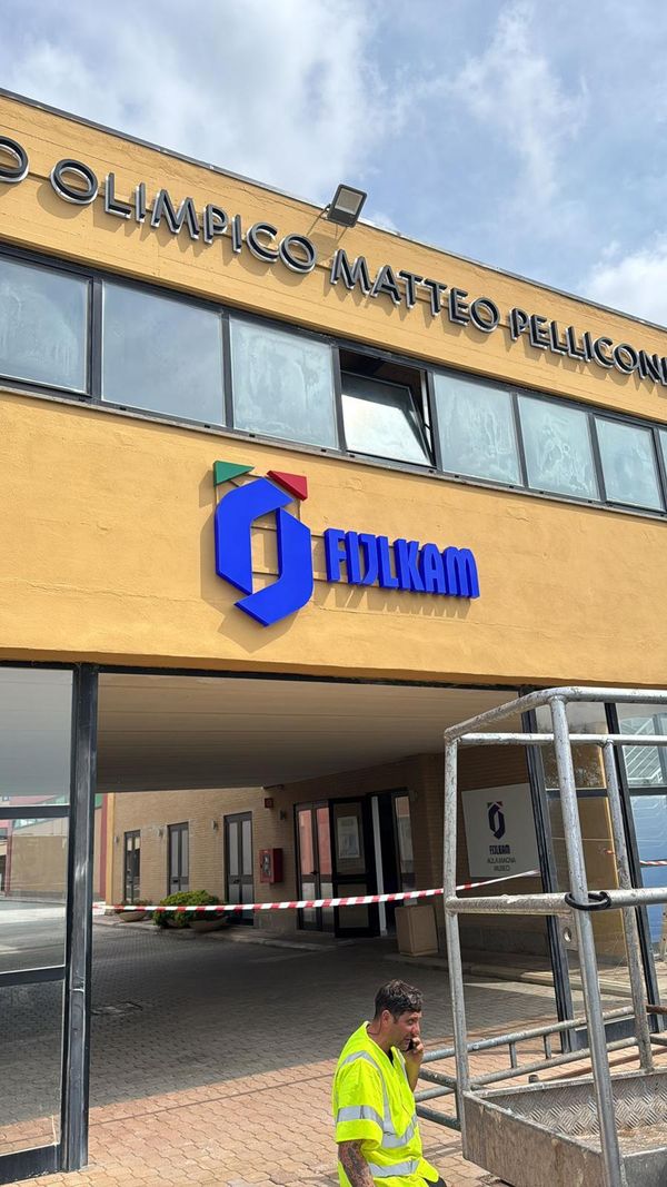 FIJLKAM - Lettere luce diretta