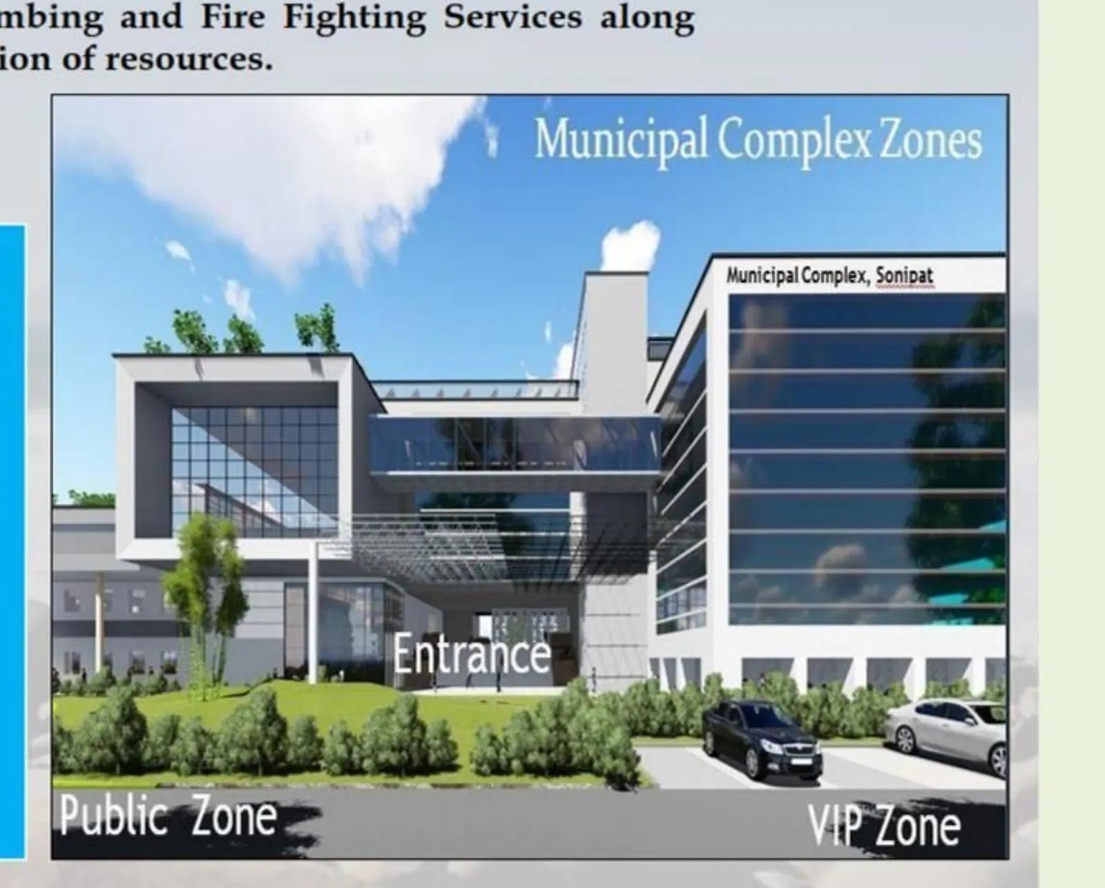 Municipal Corporation Complex, Sonipat, India