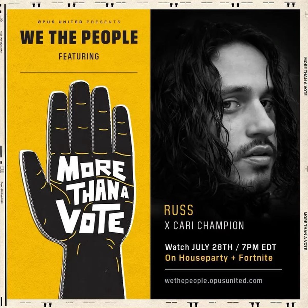 Join WE THE PEOPLE & in the fight against voter