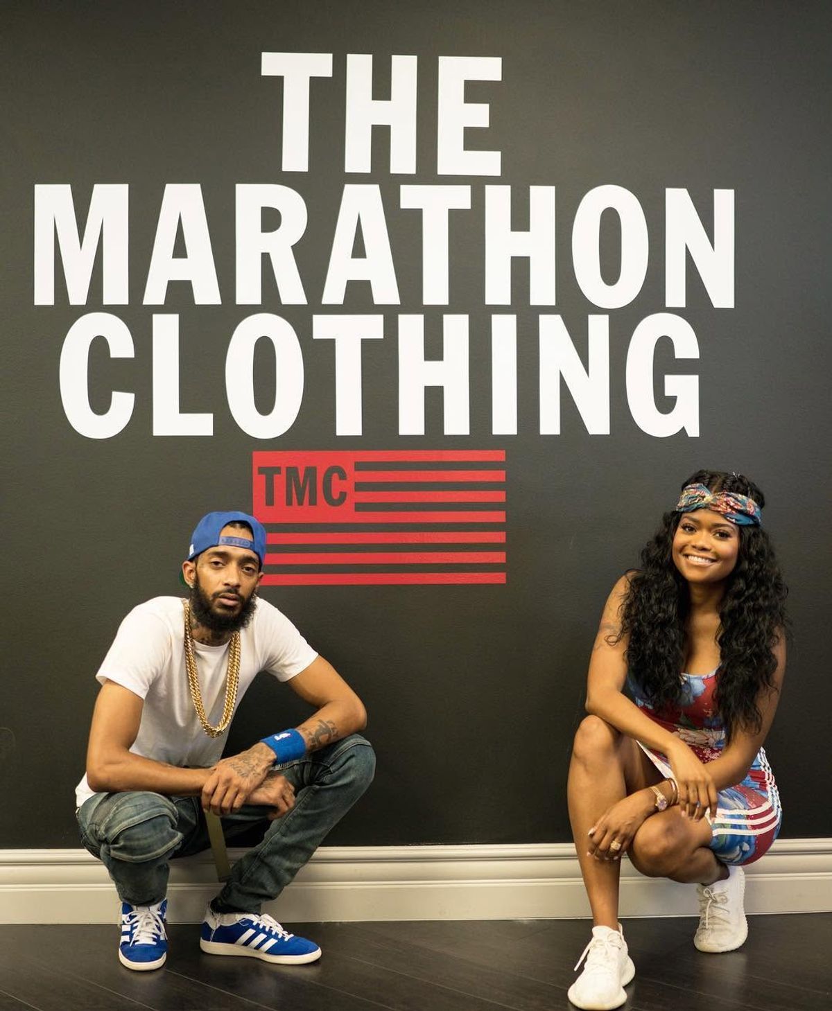 An entrepreneur like no other; @NipseyHussle & @themarathonstore opened the worlds first smart store in Crenshaw! See more at @marathonagency. 🏁 | Photo: @kennethwynn_