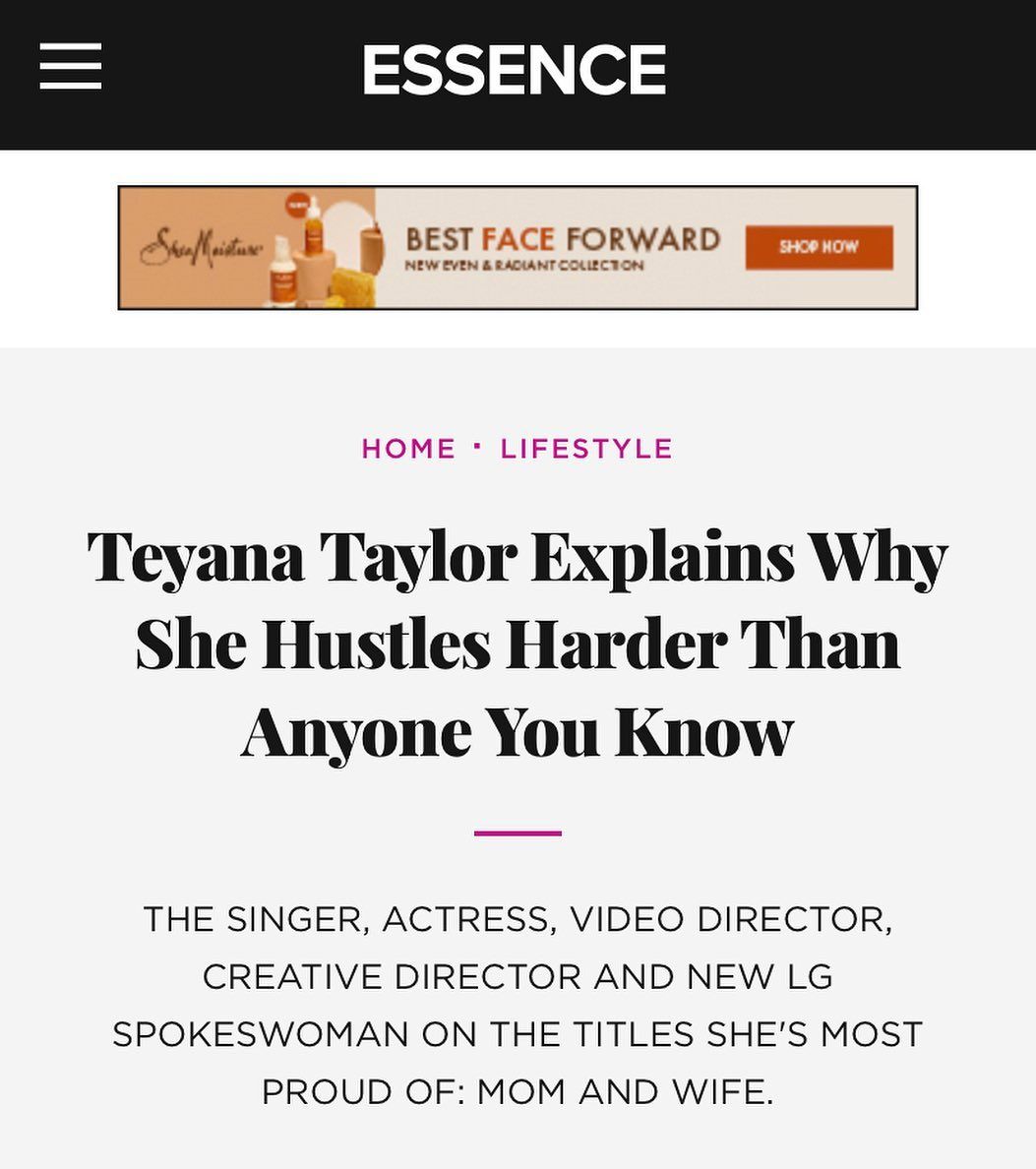 Teyana Taylor Discusses New LGUSA Campaign with Essence Magazine