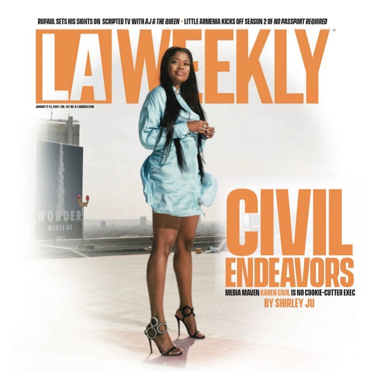 Celebrating 10 years in LA on the cover of @LAWeekly. Words by @ShirJu  Link in bio to read 💖