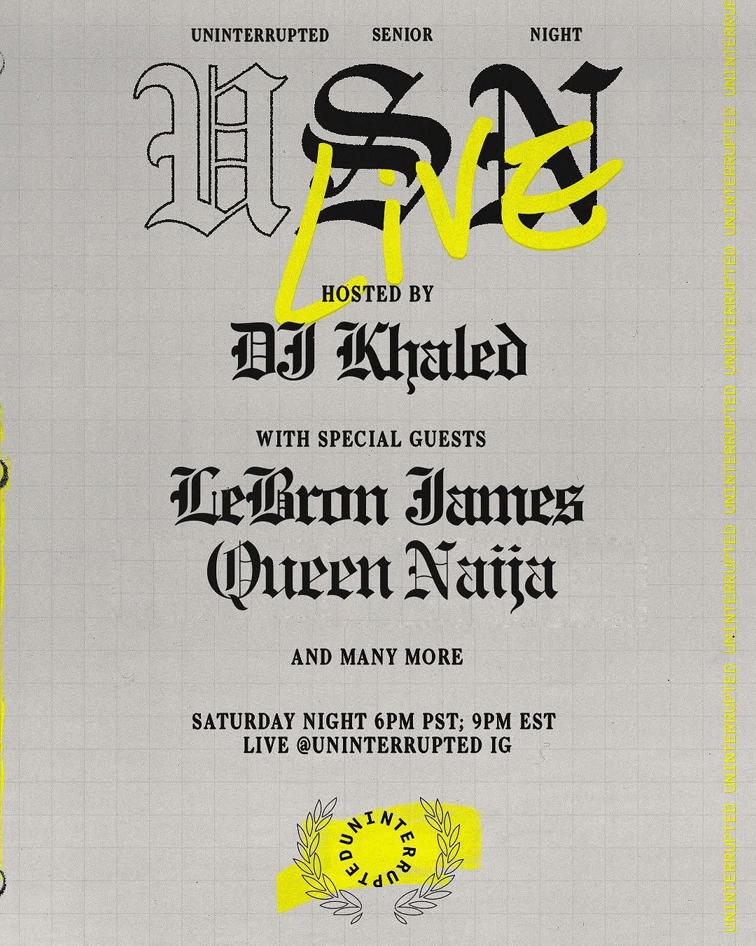 Queen Naija Lights Up UNINTERRUPTED Live with DJ Khaled & LeBron James