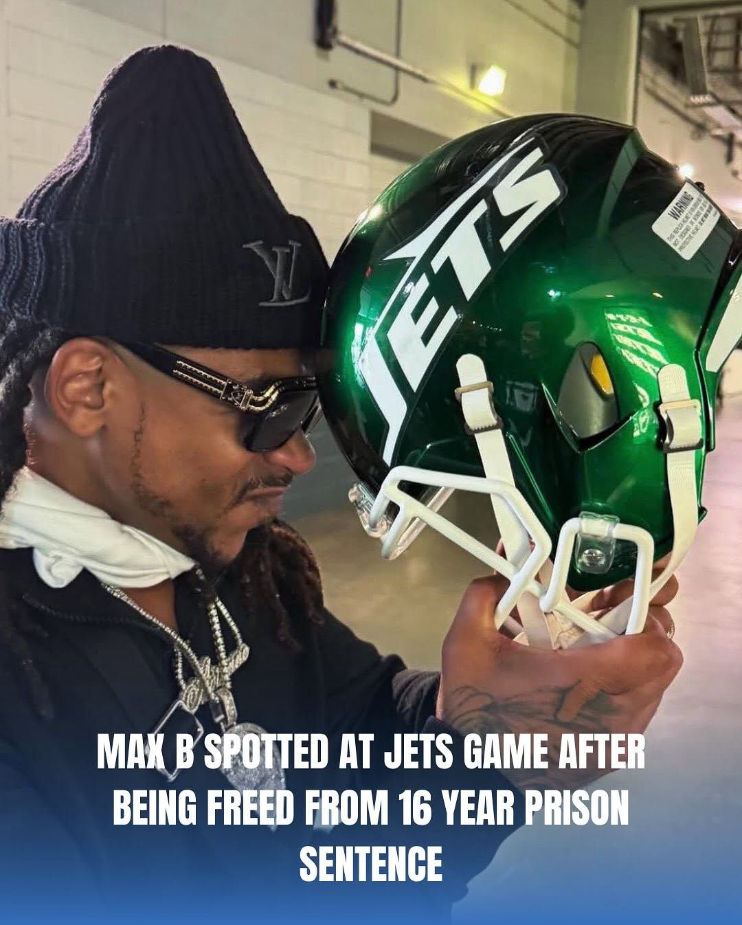 Max B Celebrates Release with Jets-Browns Game and New Music