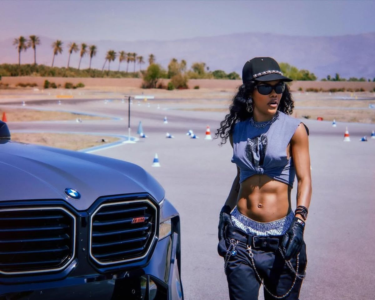 Teya Naylor Brings Coachella Vibes to BMW Performance Center