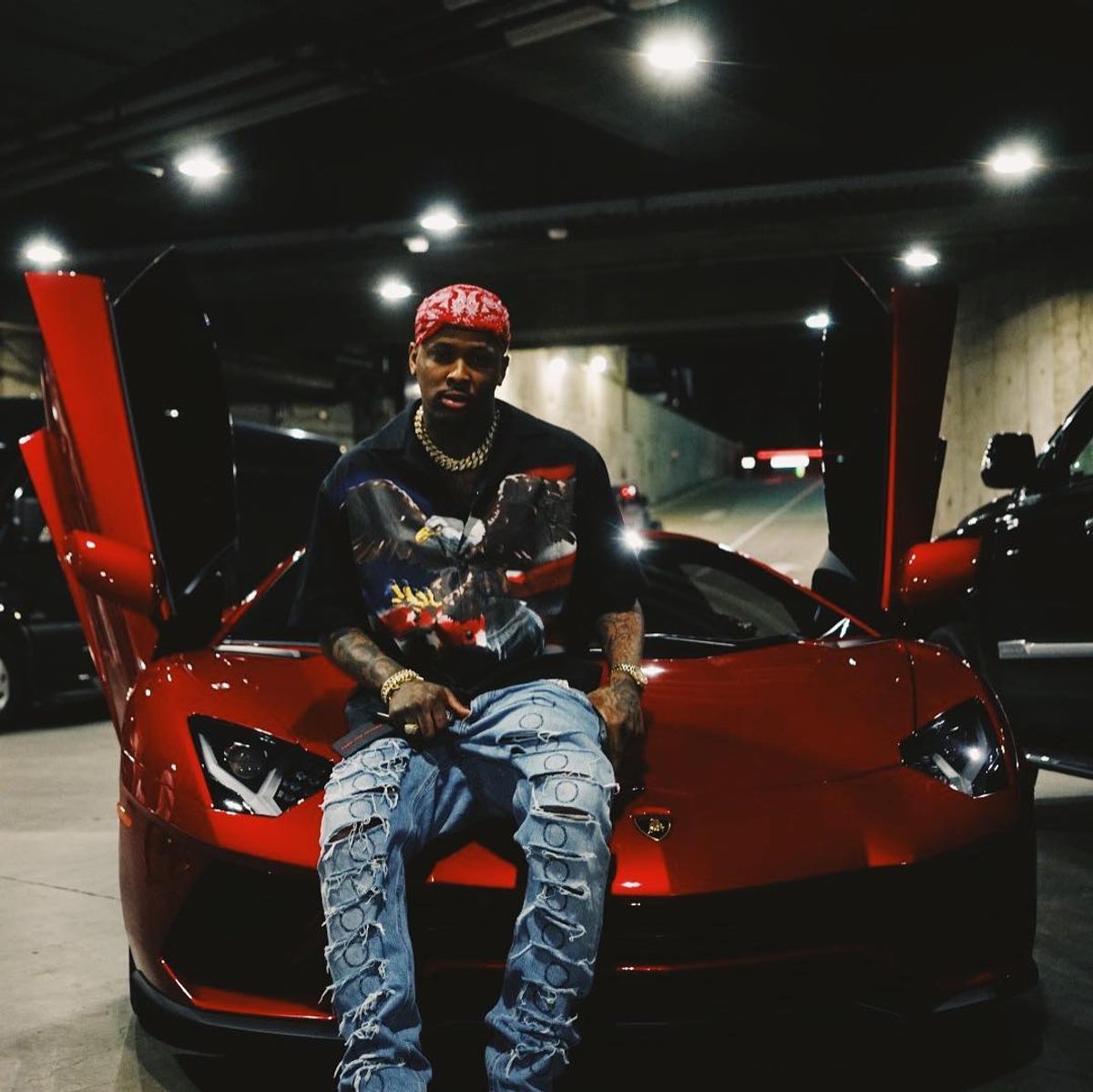 YG Lights Up Clippers vs. OKC Game as Host & Performer