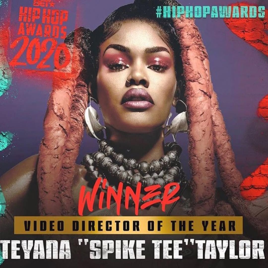 Teyana Taylor Named BET Hip Hop Awards Director of the Year