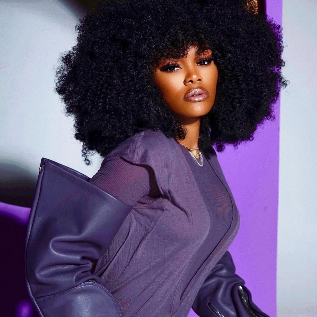 Teyana Taylor Becomes Global Ambassador for @officialdarlingusa Textured Hair Extensions