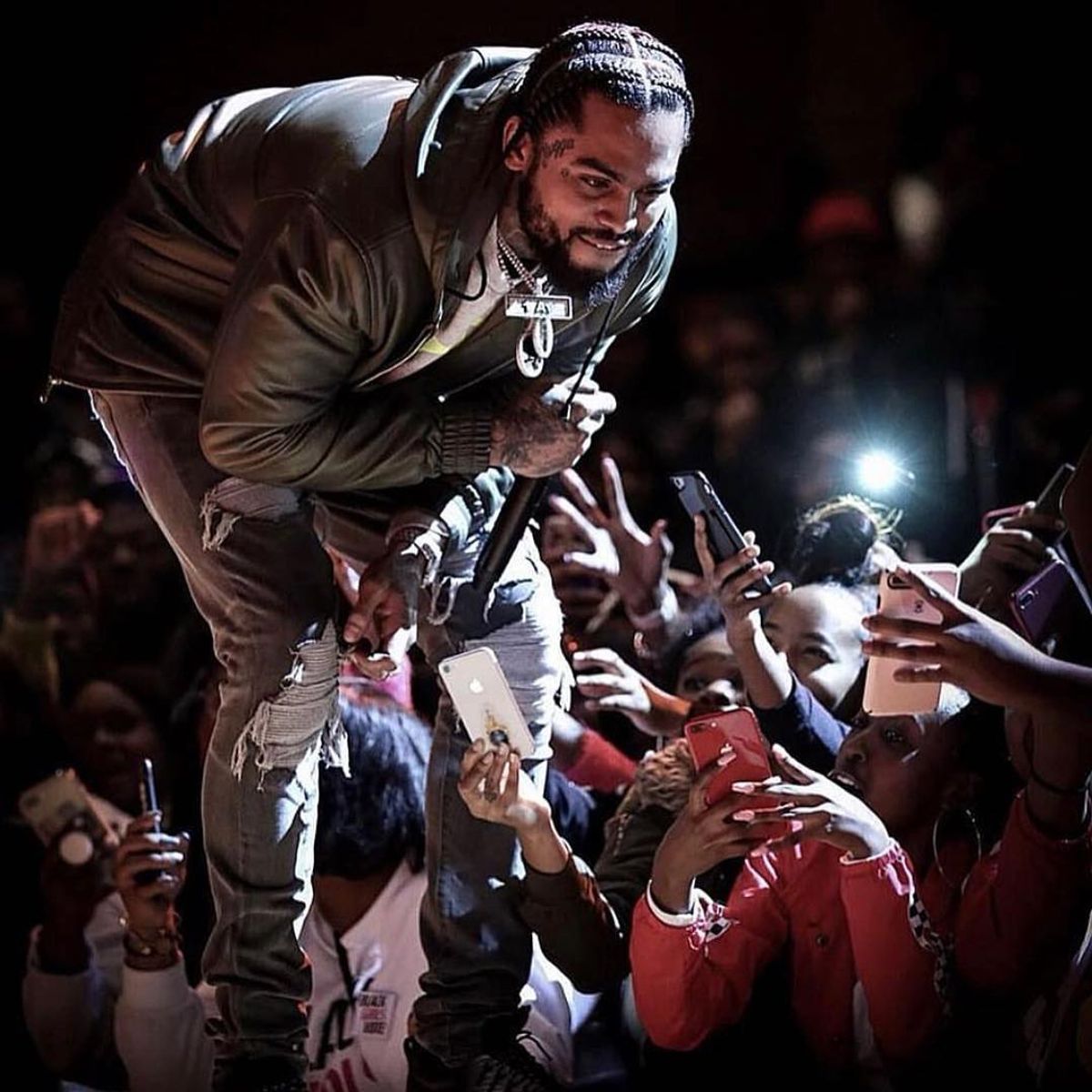 Dave East Leads 'Get Out The Vote' Rally at Morgan State University