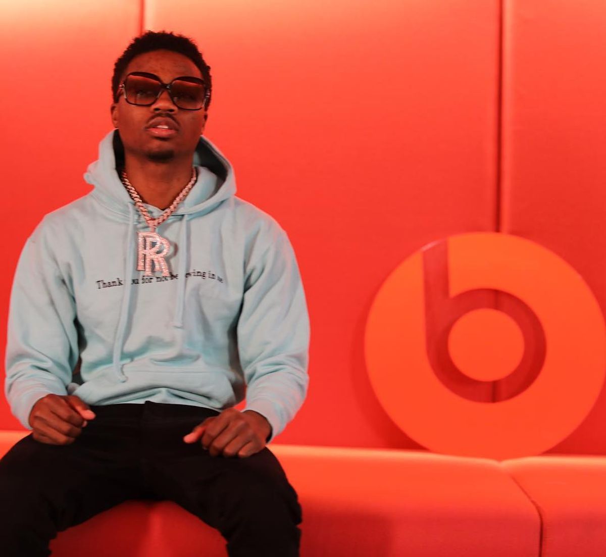 Roddy Rich Visits Beats by Dre Office