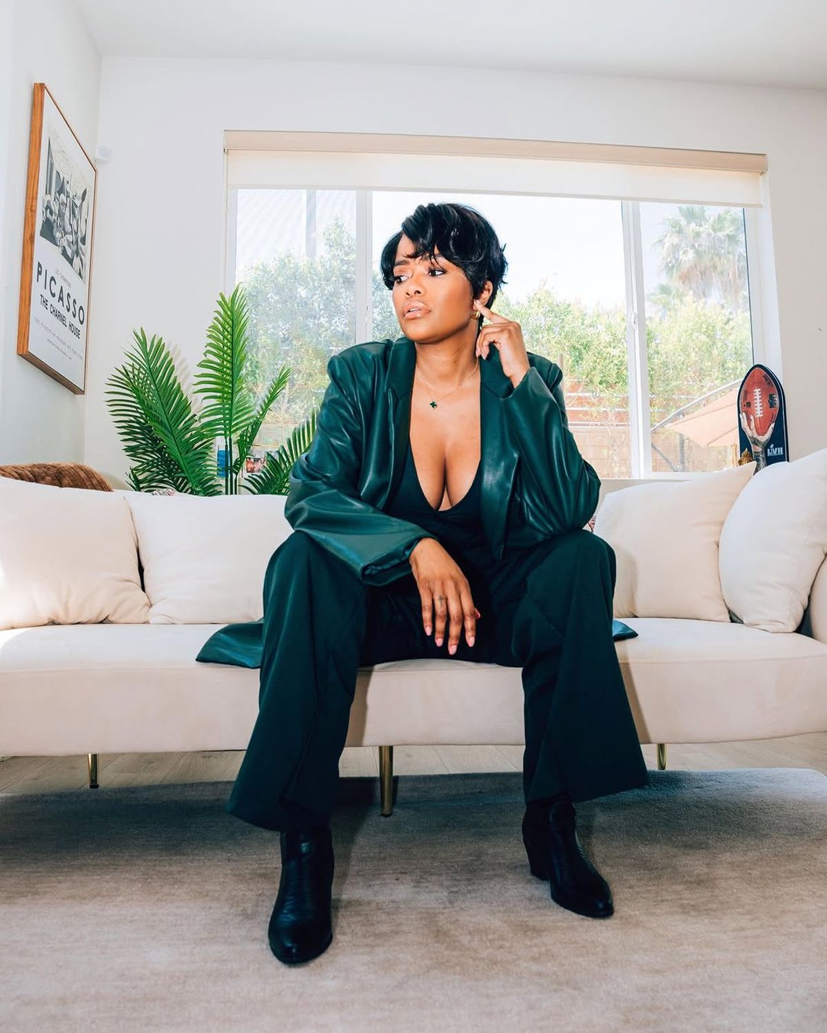 Haircut & cowboy boot season .. #ESPYs