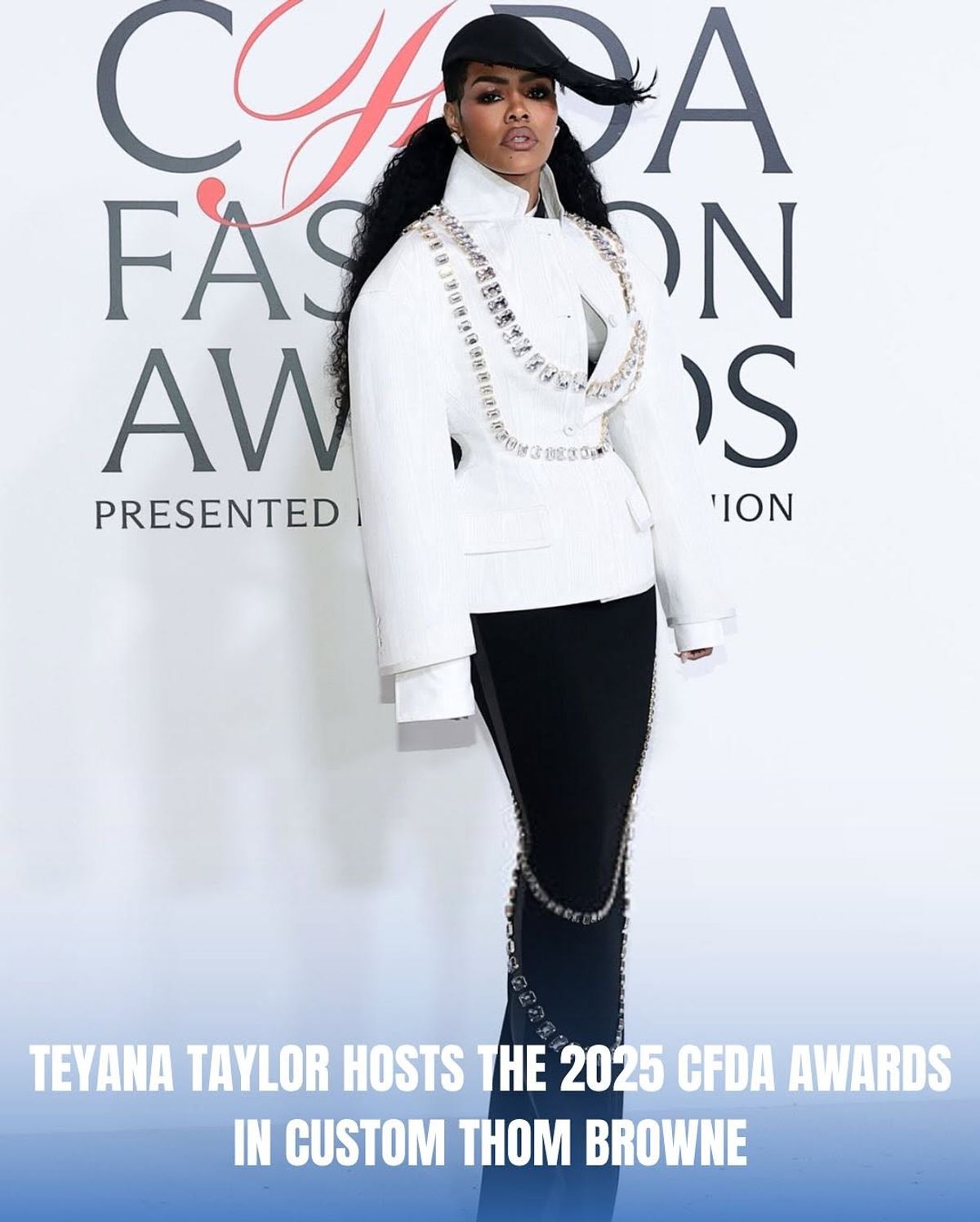 Teyana Taylor to Host 2025 CFDA Awards, Teams with Thom Browne for Exclusive Looks