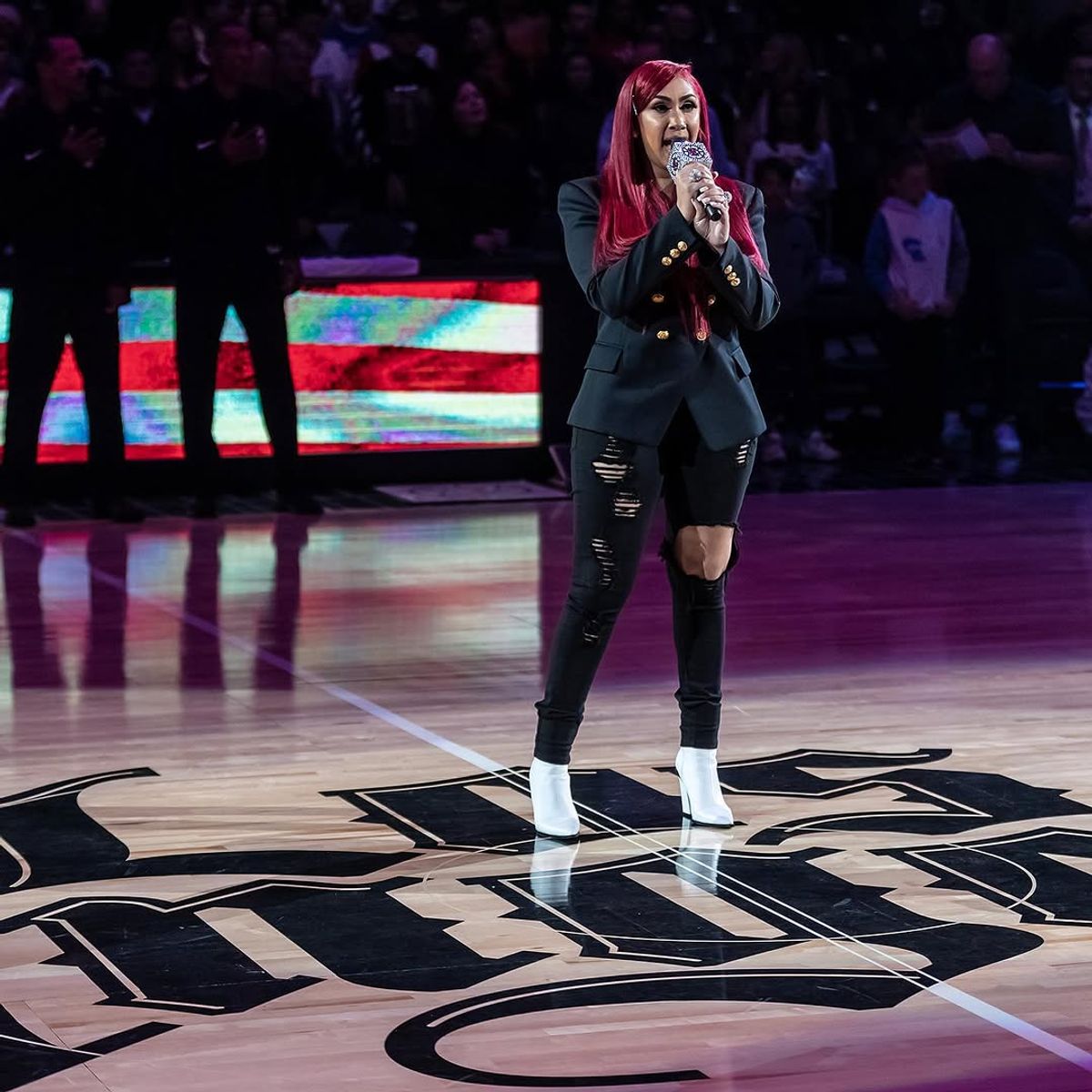 Queen Naija Delivers Powerful National Anthem at LA Clippers vs. Rockets