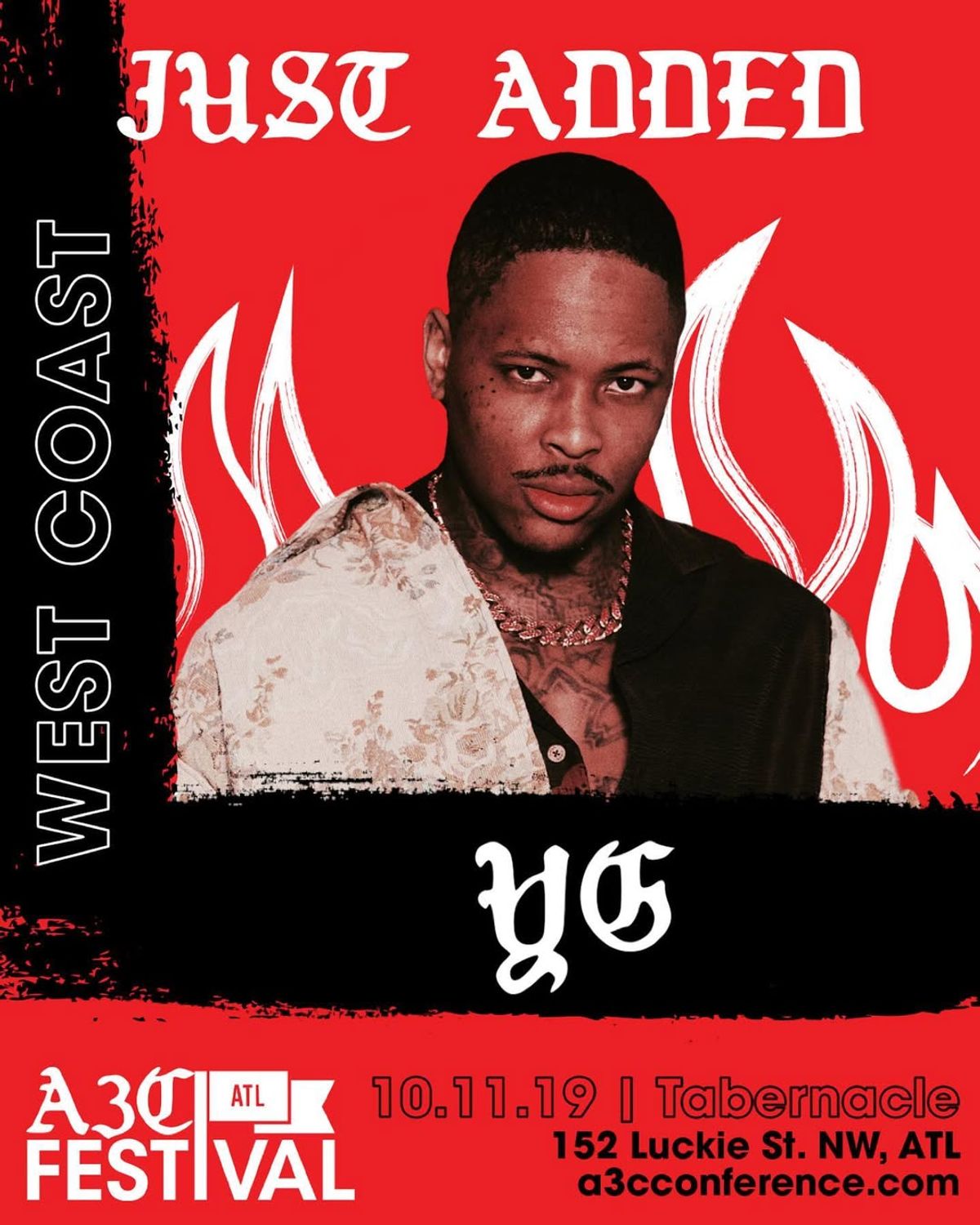 YG Headlines at A3C Festival in Atlanta