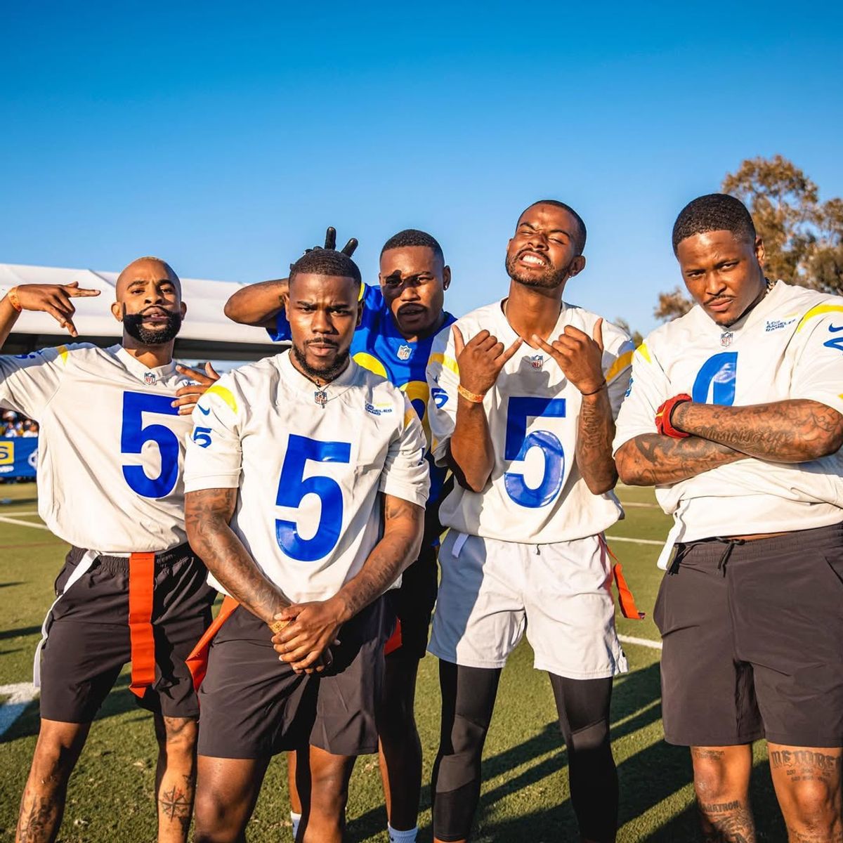 AlwaysCivil Teams Up with Rams for First Celebrity Flag Football Game