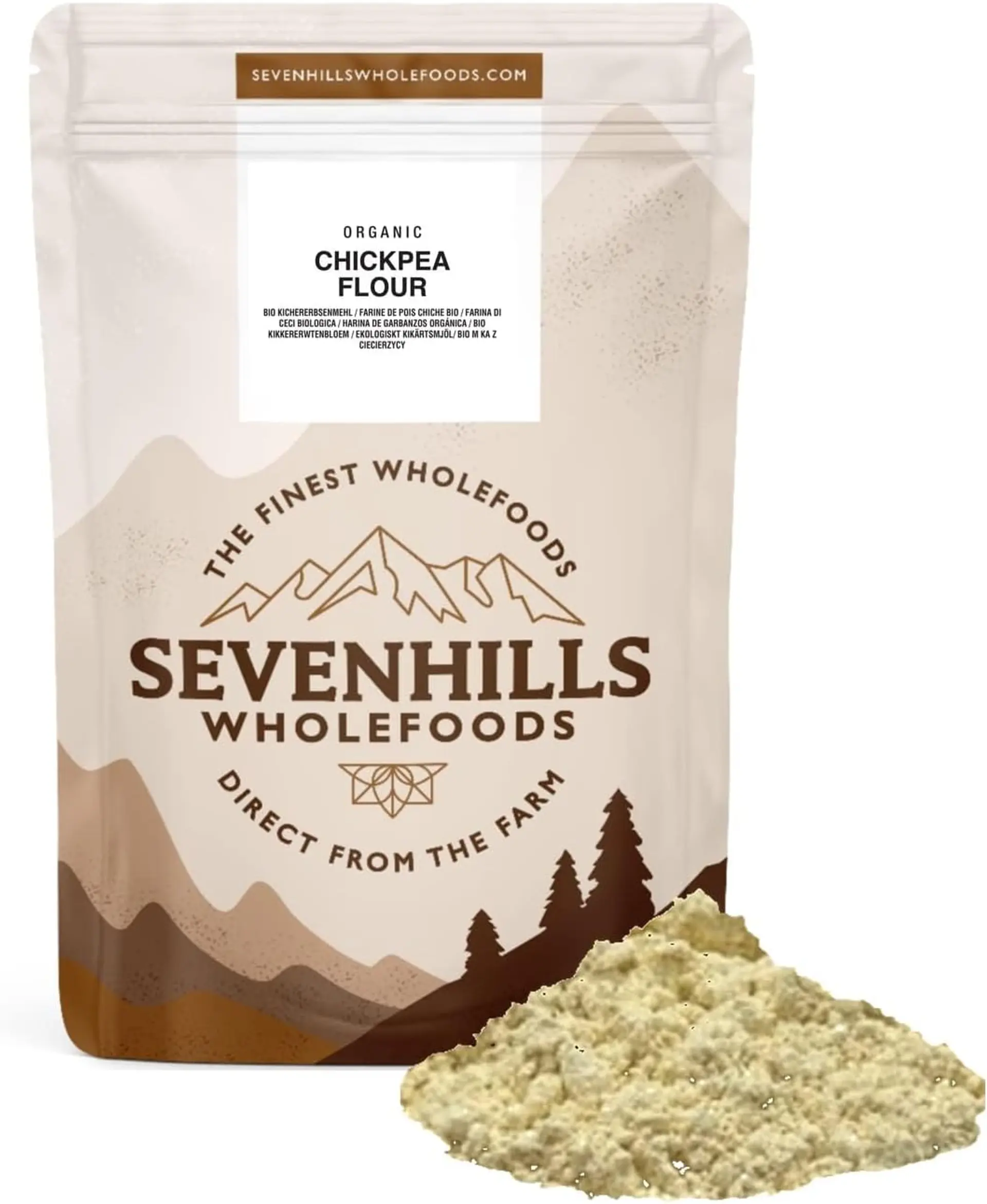 Sevenhills Wholefoods Organic Chickpea Flour