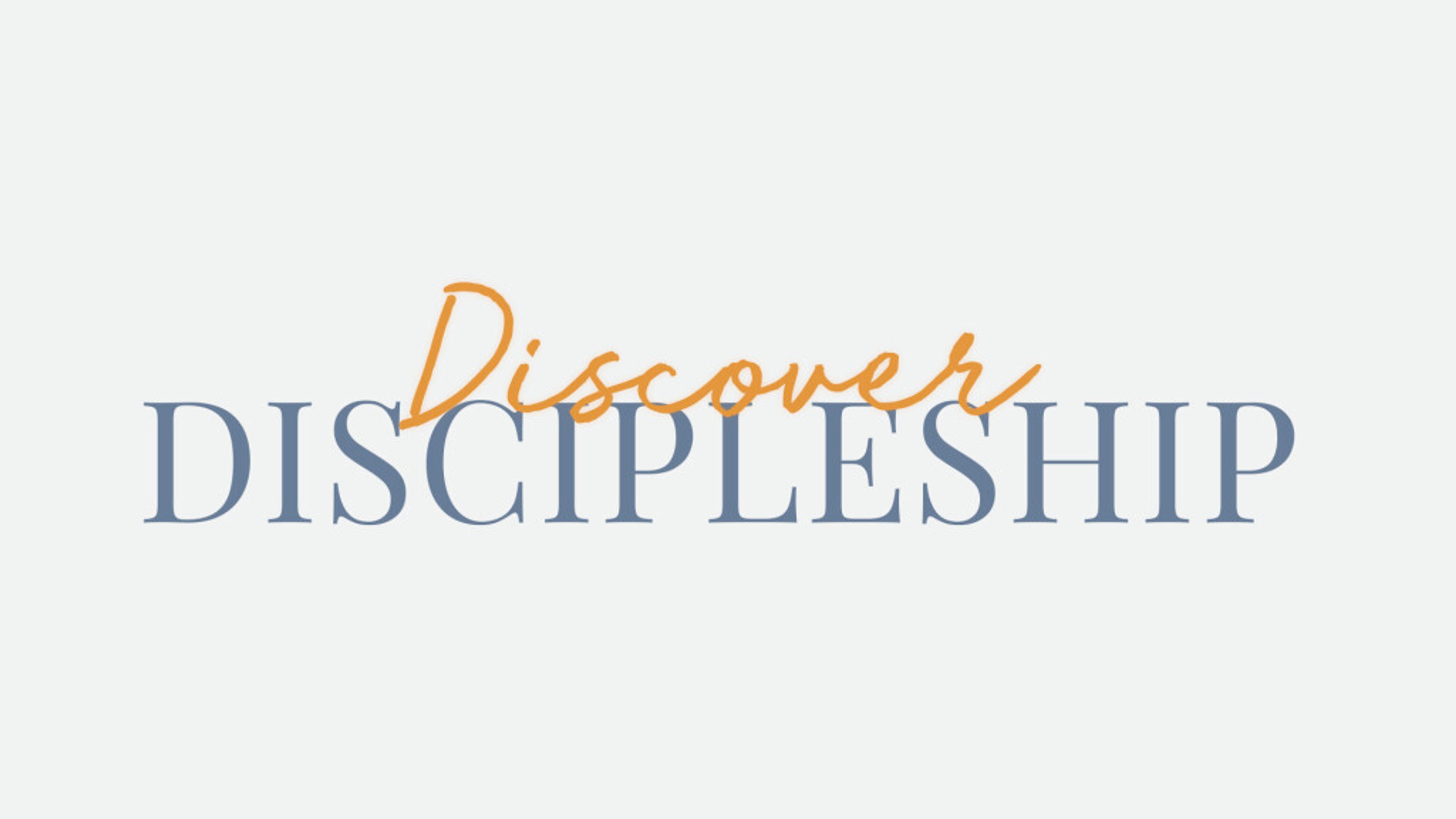 Discover Discipleship (CMB)