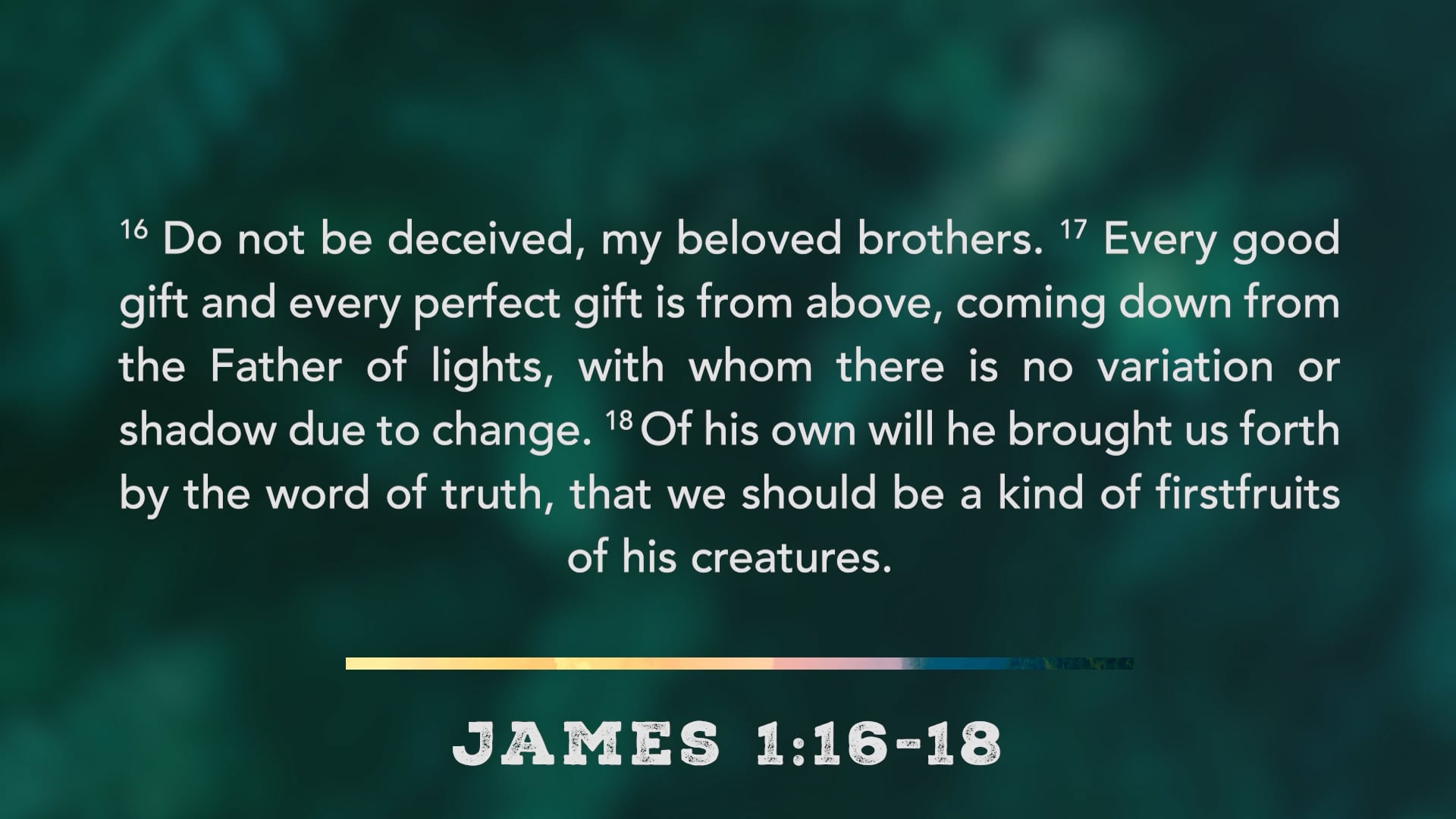 Thankfulness to Faithfulness