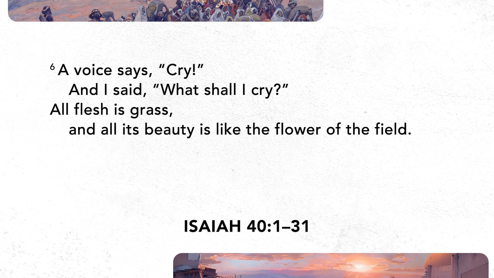 God’s Presence, A Promise